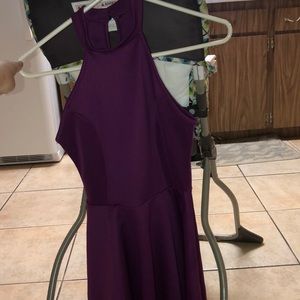 A small purple dress from Charlotte Russe